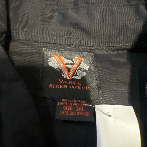 Poppy’s Motorcycle Shop Vest 3xl ￼ - Picture 4 of 6